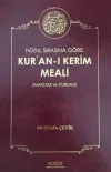 Kur'an-ı Kerim Meali