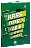 KPSS İntro 15 Tarih Deneme Çözümlü
