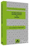 On Beş Surenin Kelime Tahlili ve Tefsiri