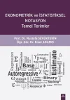 Ekonometrik ve İstatistiksel Notasyon-Temel Terimler
