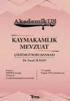 Akdemikus Kaymakamlık Mevzuat Çözümlü Soru Bankası