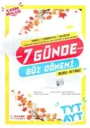 Palme YKS TYT AYT Tarih Coğrafya Felsefe 7 Günde Güz Dönemi Soru Kitabı
