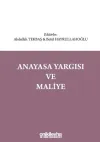 Anayasa Yargısı ve Maliye