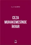 Ceza Muhakemesinde İkrar