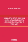 Anonim Ortaklık Genel Kurulunun Gündem Kapsamında Toplantıya Çağrılması ile Kurula Katılım ve Temsil
