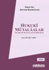 Hukuki Mütalaalar Cilt: 15 2017-2018 (Ciltli)