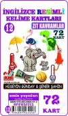 Zıt Kavramlar - İngilizce Resimli Kelime Kartları 12