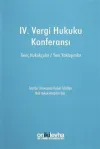 IV. Vergi Hukuku Konferansı