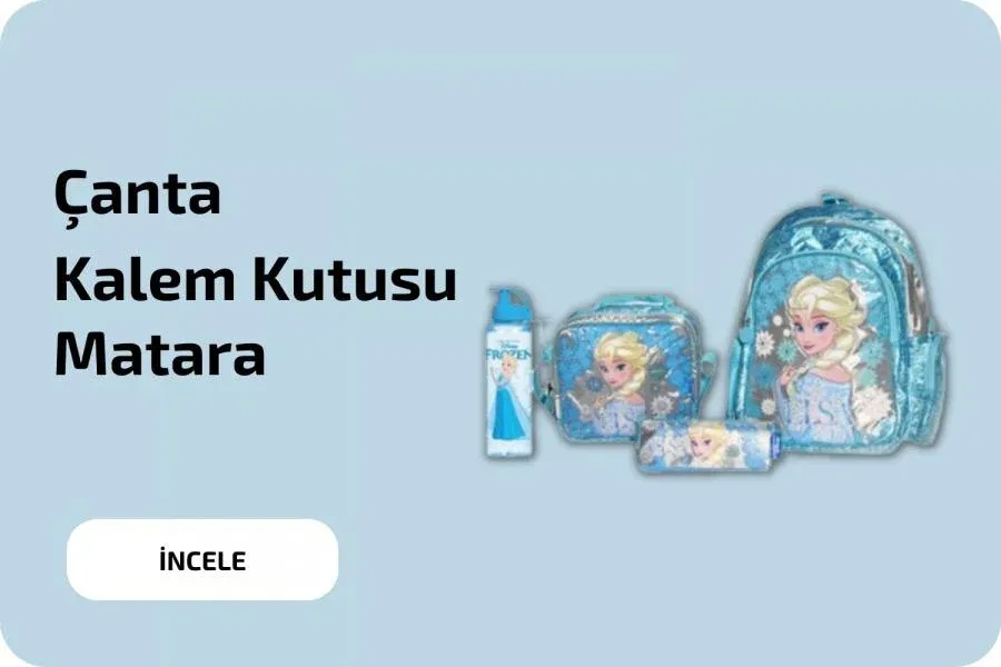 Çanta, Kalem Kutusu, Matara