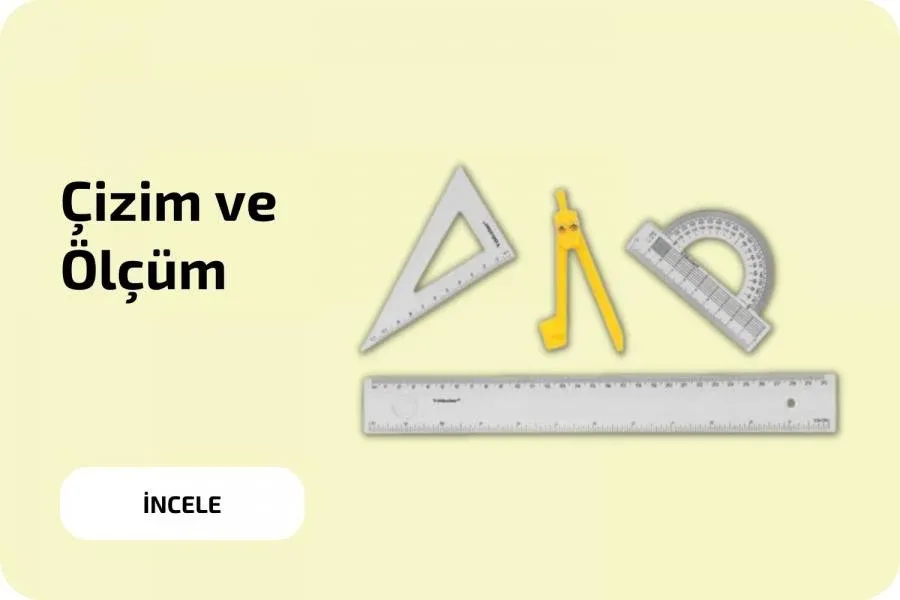 Çizim, Ölçüm ve Öğrenci Gereçleri