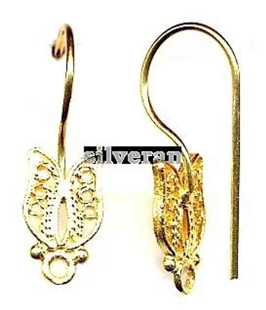 Gold Vermeil - Ear Wires and Ear Posts