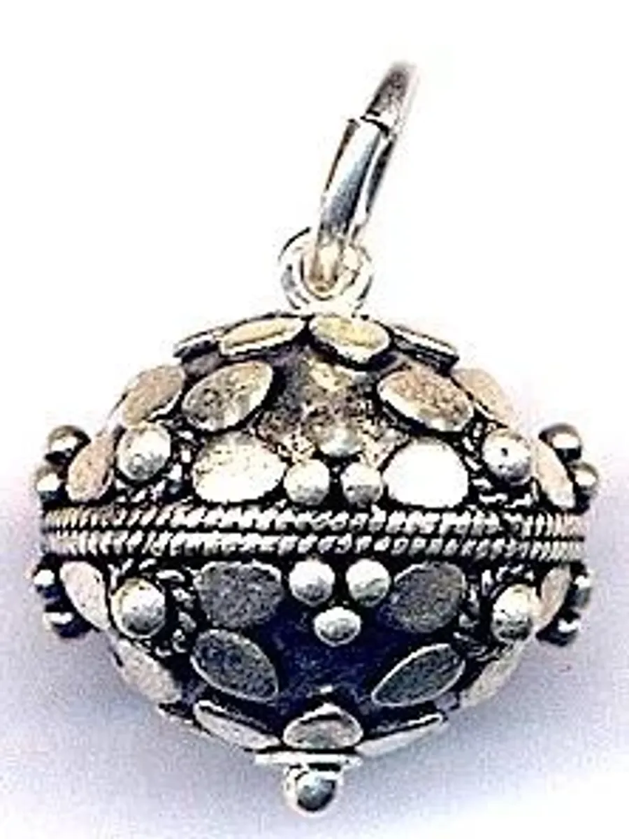Sterling Silver Drop Bead