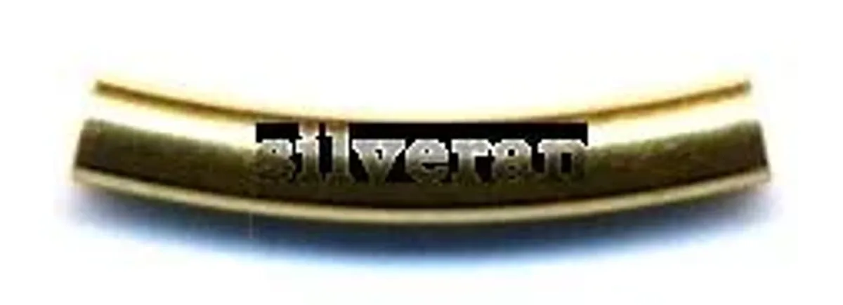 Gold Vermeil - Tube Beads