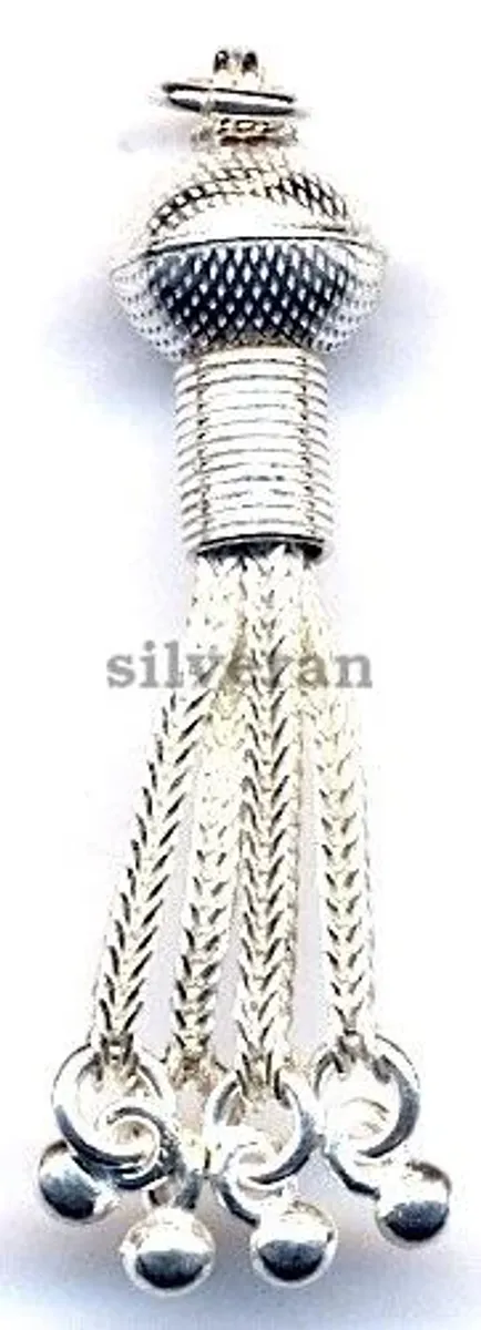 Silver Tassel Small