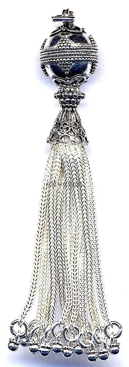 Silver Tassel Large