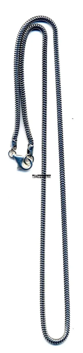 SNKC45 - Gümüş Yılan Zincir - Gümüş Zincir - Silver Snake Chain -  شرا