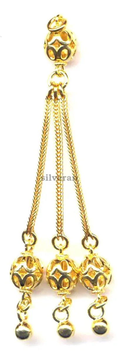 Silver Tassels - Gold Vermeil