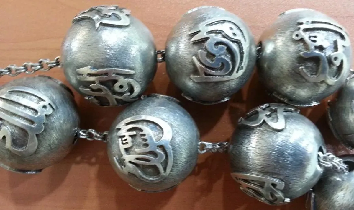 TSH1453 - Gümüş Tesbih - Silver Tasbeeh - مسبحة فضية -  - Silber Perle