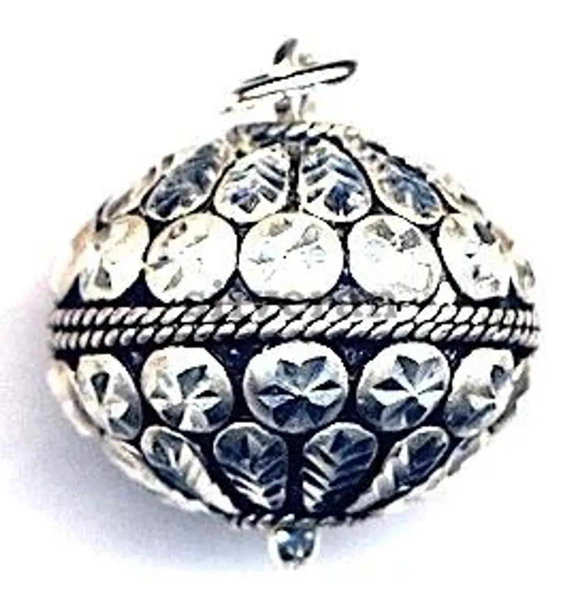 Sterling Silver Drop Bead