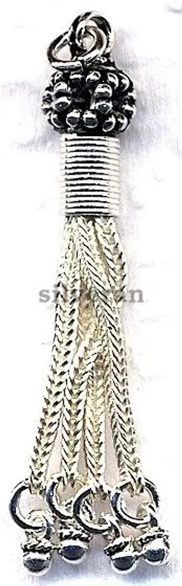 Silver Tassel Small