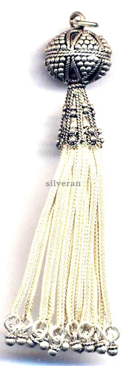Silver Tassel X Large