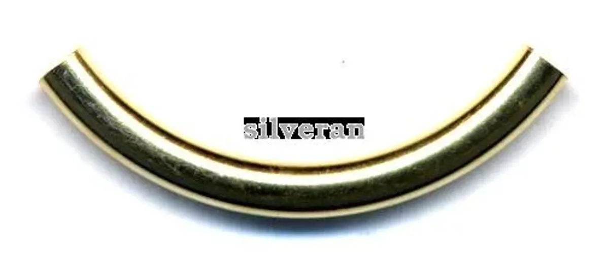 Gold Vermeil - Tube Beads