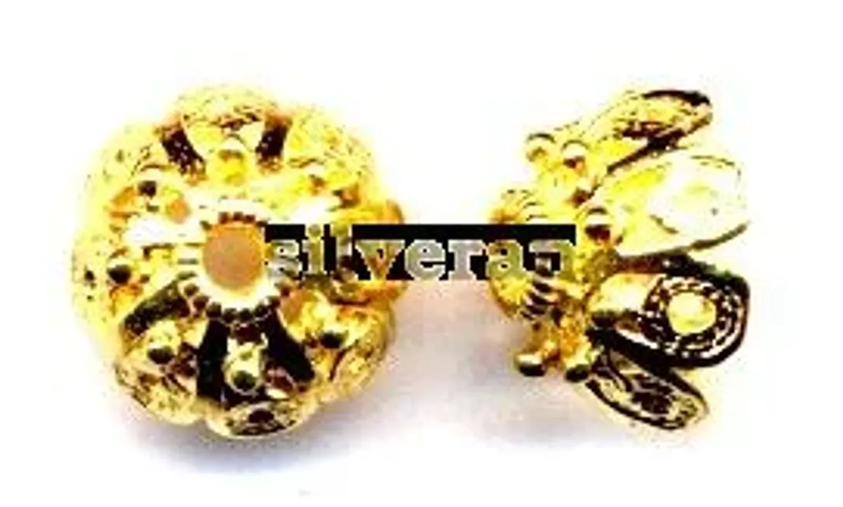 Gold Vermeil - Bead Caps