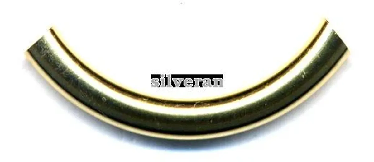 Gold Vermeil - Tube Beads