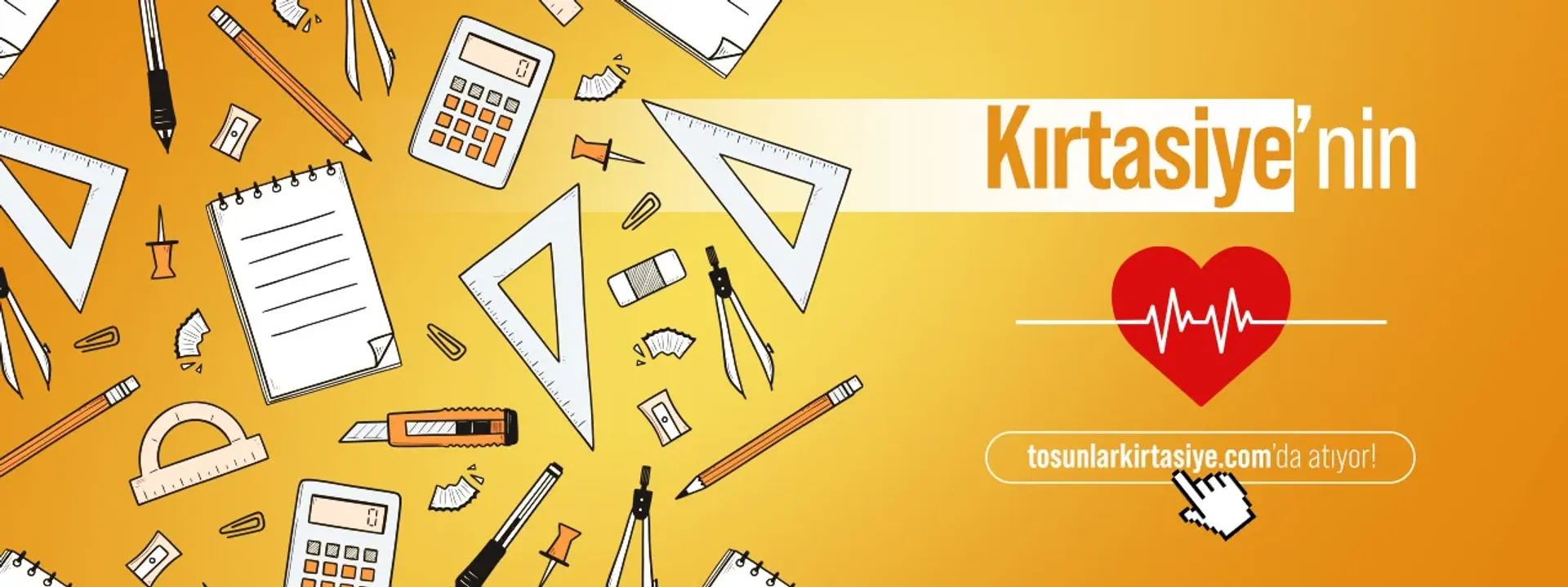 Kırtasiye'nin Kalbi tosunlarkirtasiye.com'da Atıyor!