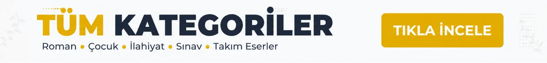 Tüm Kategoriler