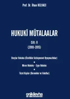 Hukuki Mütalaalar Cilt: II