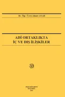 Adi Ortaklıkta İç Ve Dış İlişkiler