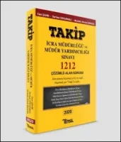 TAKİP İcra Müdürlüğü ve Müdür Yardımcılığı Sınavı Soru Bankası