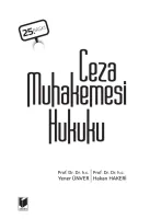 Ceza Muhakemesi Hukuku