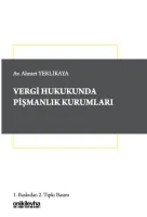 Vergi Hukukunda Pişmanlık Kurumları