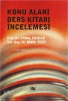 Konu Alanı Ders Kitabı İncelemesi