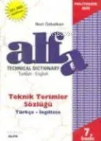 Alfa Teknik Terimler Sözlüğü
