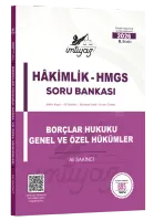 İMTİYAZ BORÇLAR HUKUKU GENEL VE ÖZEL HÜKÜMLER SORU BANKASI