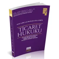 Ticaret Hukuku Konu Anlatımı