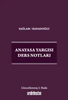Anayasa Yargısı Ders Notları