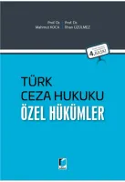 Türk Ceza Hukuku Özel Hükümler