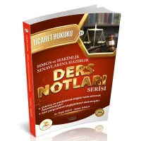 HUKAL HMGS-HAKİMLİK Ticaret Hukuku Ders Notları