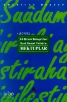Ali Ekrem Bolayır Dan Suut Kemal Yetkin E Mektuplar
