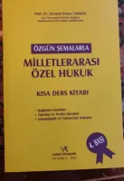 ÖZGÜN ŞEMALARLA MİLLETLERARASI ÖZEL ZEYNEP DERYA TARMAN 4.BASI 2025