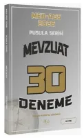 MEB-AGS Mevzuat 30 Deneme Çözümlü Pusula Serisi