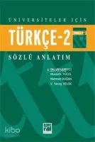 Türkçe 2 Sözlü Anlatım