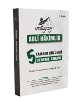 İmtiyaz Adli Hâkimlik 5'li Deneme