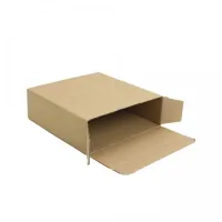 Otomatik Kilitli Kraft Kutu 17x17x6 cm.
