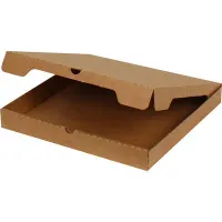 Küçük Boy Yiyecek Pizza - Pide Kutusu 23,8x23,8x3 cm