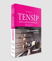 TENSİP CEZA MUHAKEMESİ HUKUKU